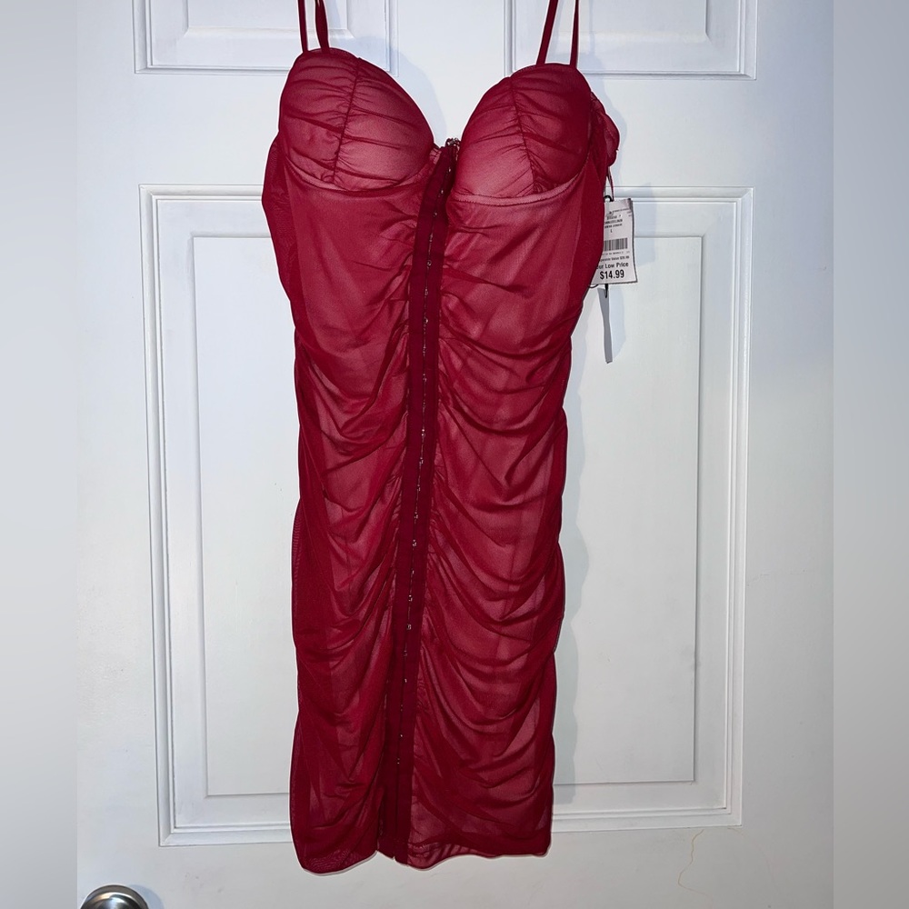 Red dress